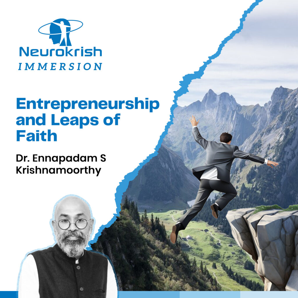 Entrepreneurship and Leaps of Faith