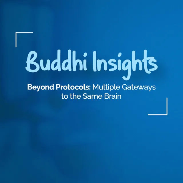 Buddhi Insights: Multiple Gateways to the Same Brain